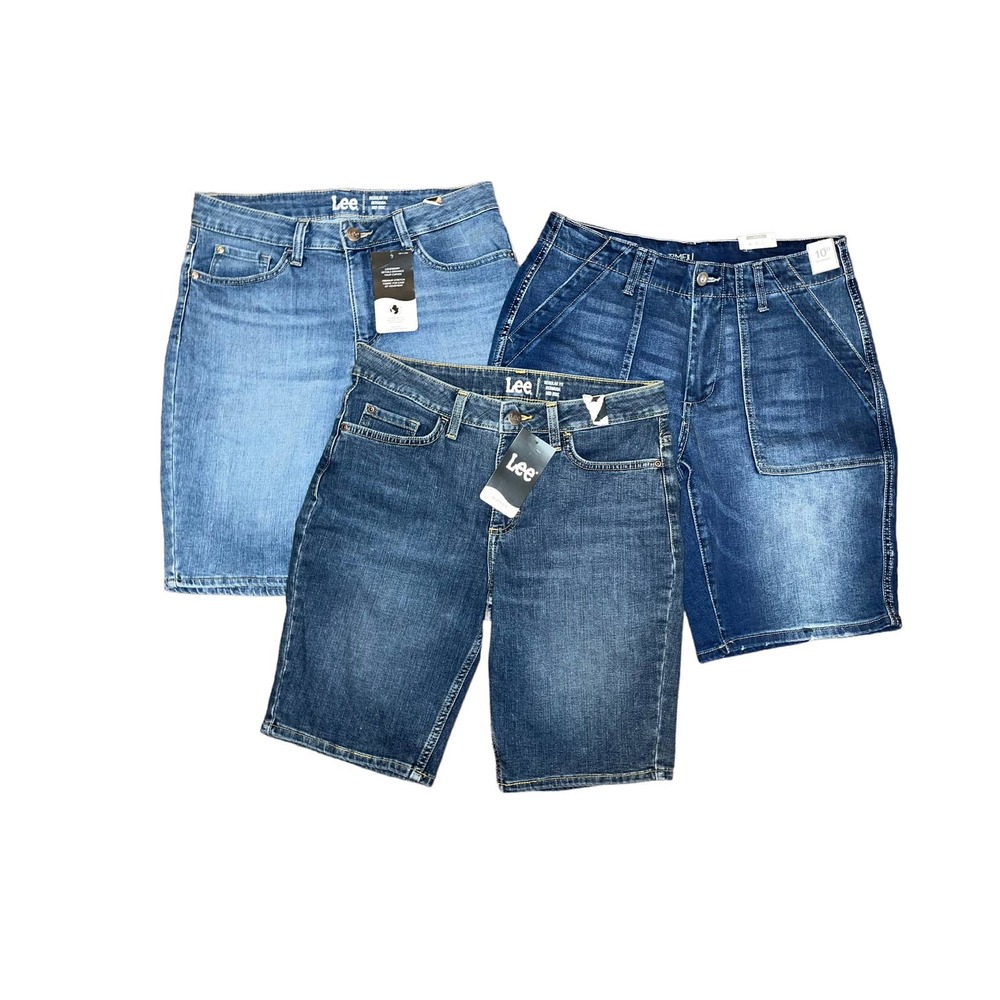 Denim Jean Shorts Bundle Women’s Size 6 Bermuda NWT